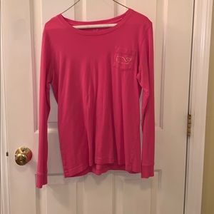Pink Vineyard Vines long sleeve
